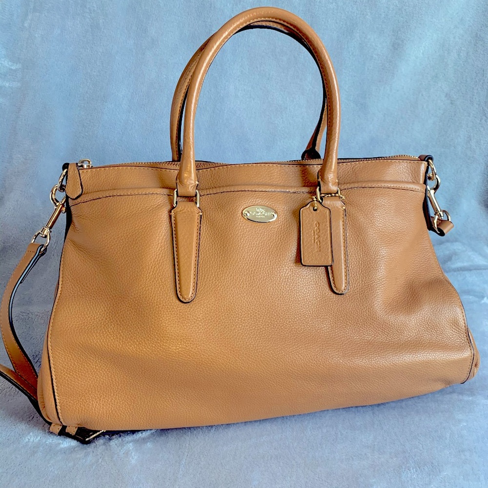 Coach Tan Handbag / Crossbody